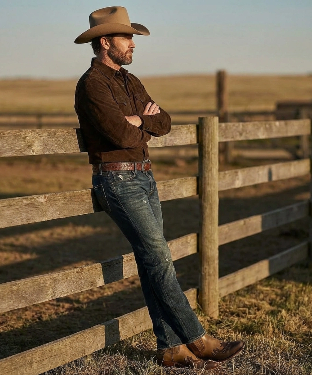 Stivaletti Western bicolore in vera pelle – Botas Calero 1