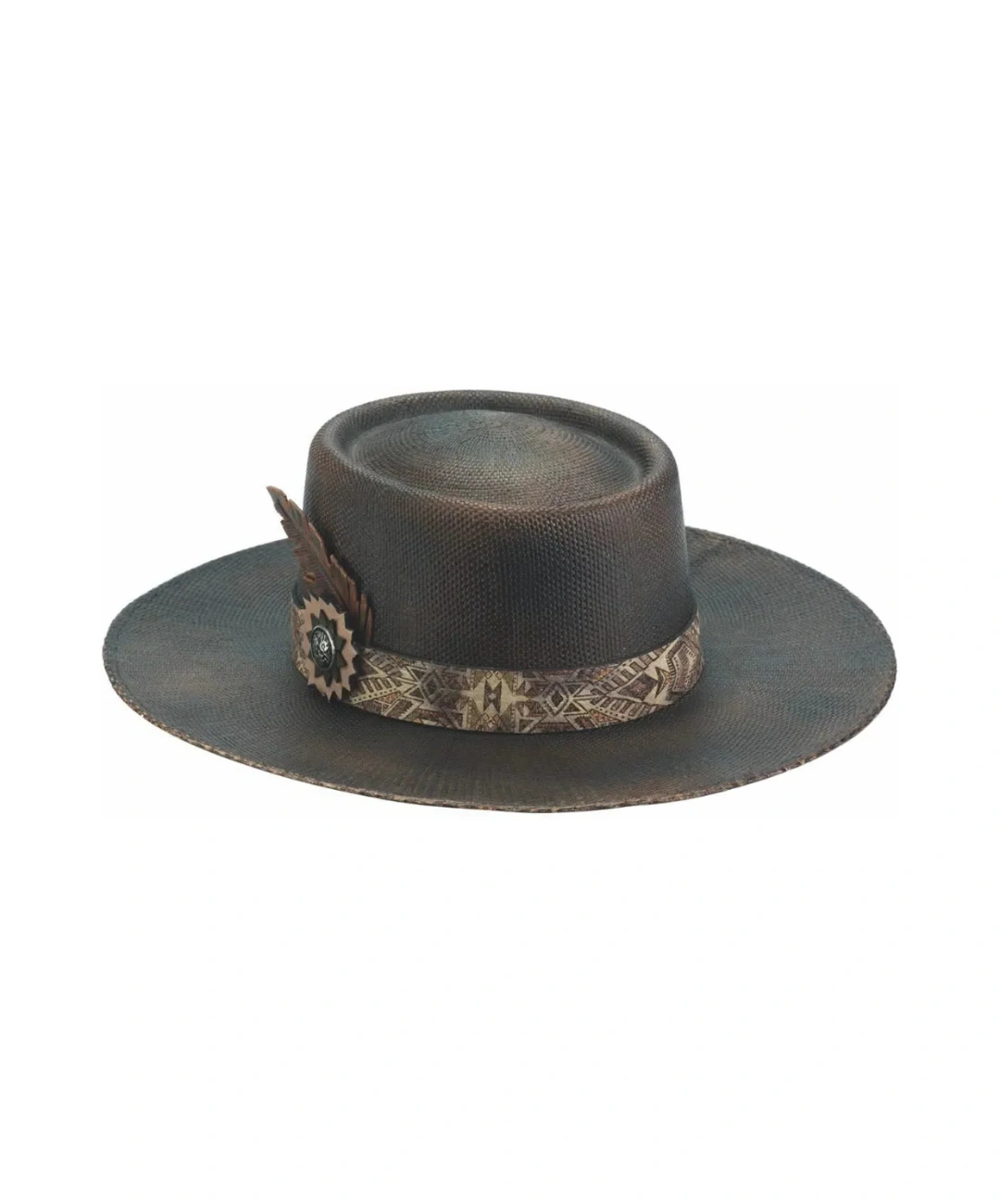 Bullhide Unusual - Bangora Straw Gambler Hat (Closeout) 0