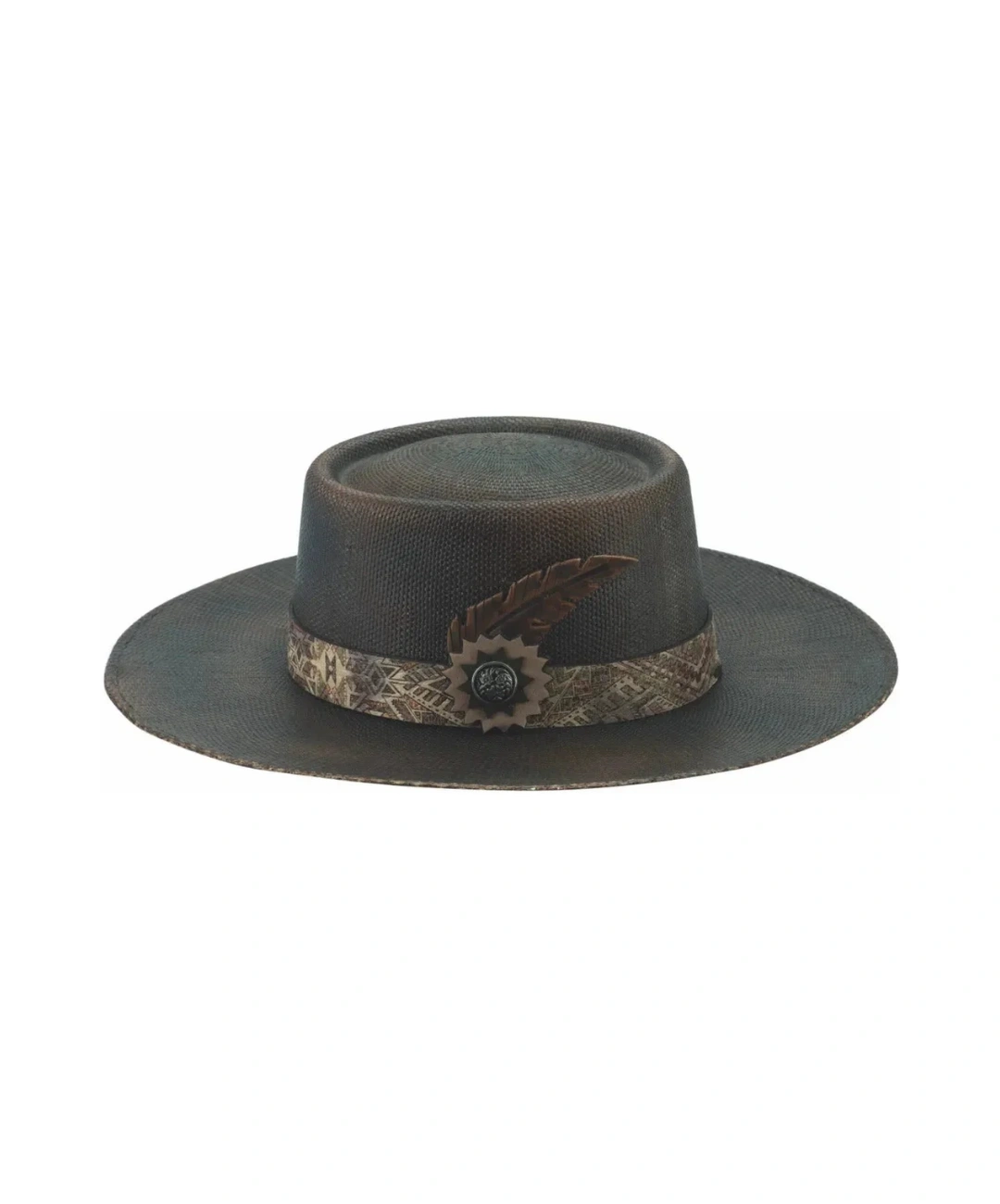 Bullhide Unusual - Bangora Straw Gambler Hat (Closeout) 1