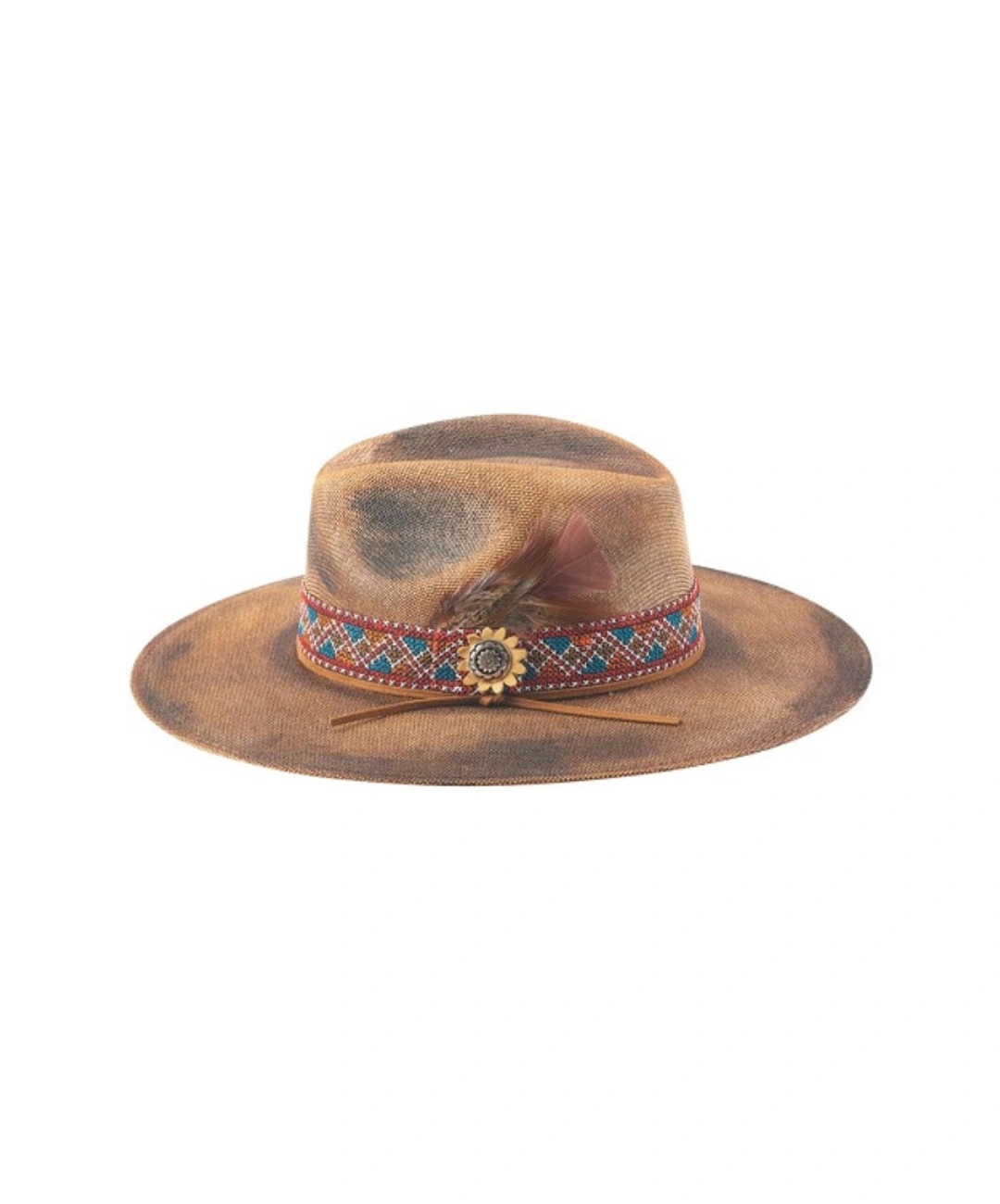 Cappello Western Bullhide Stuck With U Brown 1
