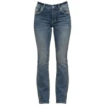 Jeans-Donna-Bootcut-a-Vita-Alta-con-Ricami-Floreali-e-Strass-Stile-Country-0