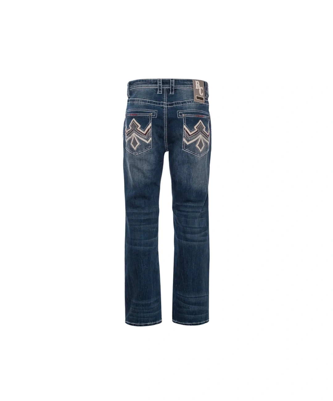 Jeans Western Uomo Rodeo Clothing Slim Straight Elasticizzati per Ballo Country 1