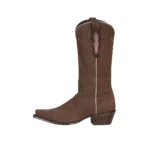 Stivali texani donna El General Limited Edition nobuck camel - vista frontale