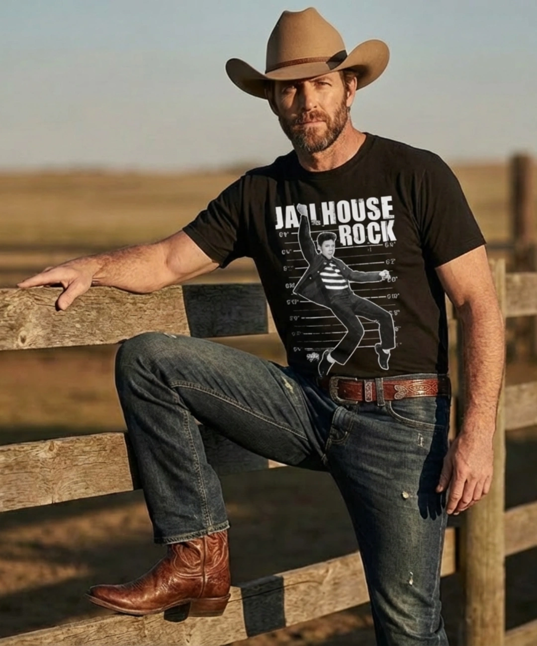 T-Shirt Uomo Elvis Presley Jailhouse Rock - Radio Days 1