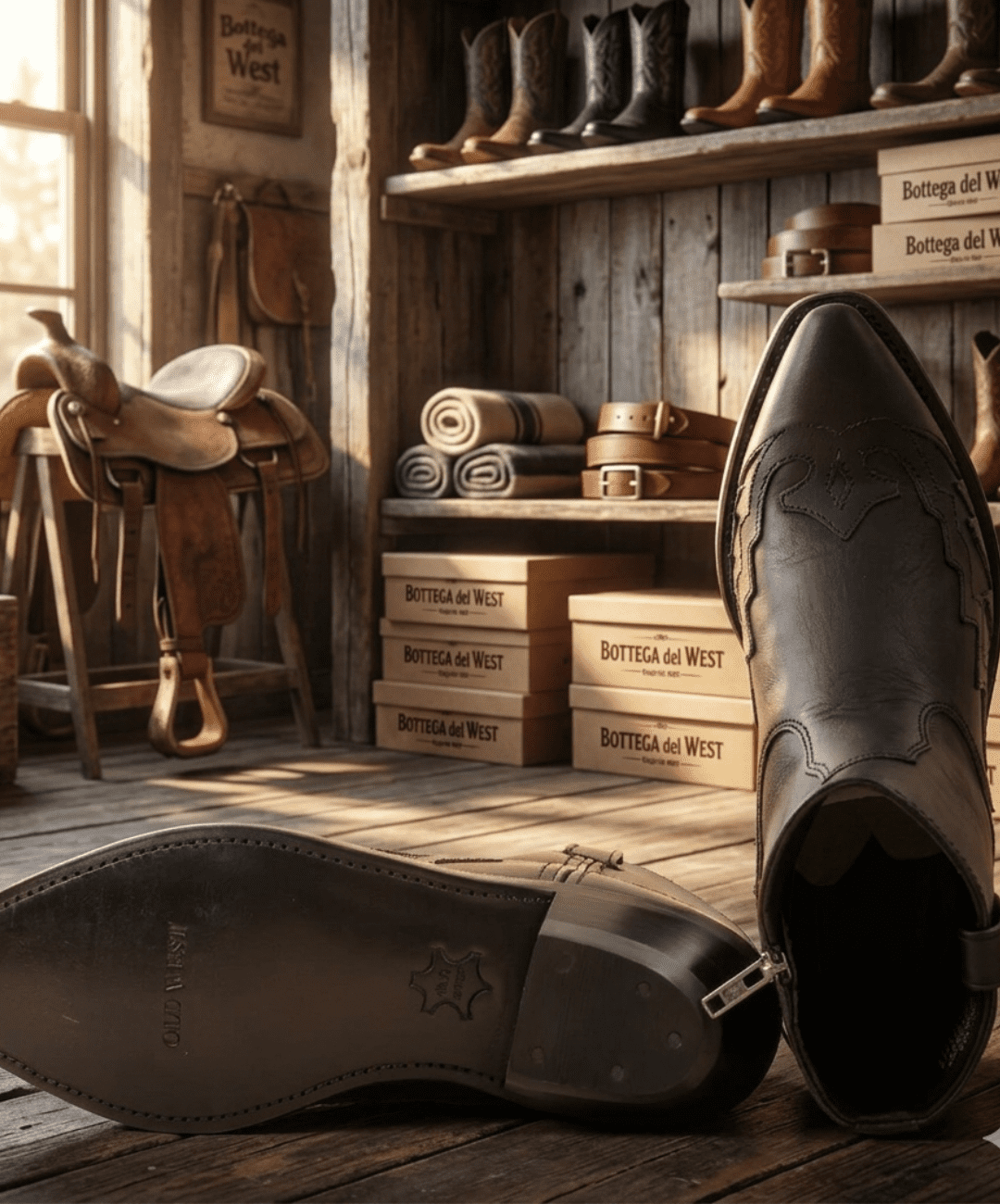 Stivali Cowboy Uomo Old West